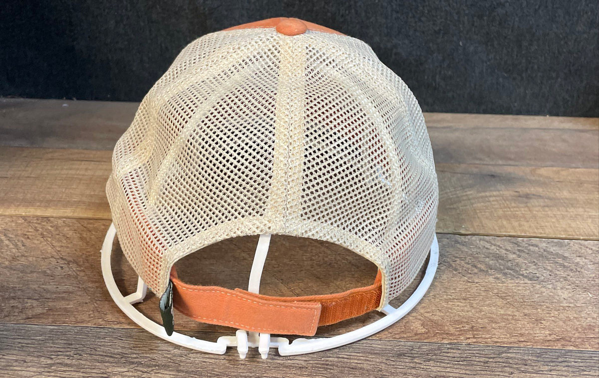 Howler Bros. Men's Orange Cream Trucker Hat Monkey Patch Adjustable Mesh Cap