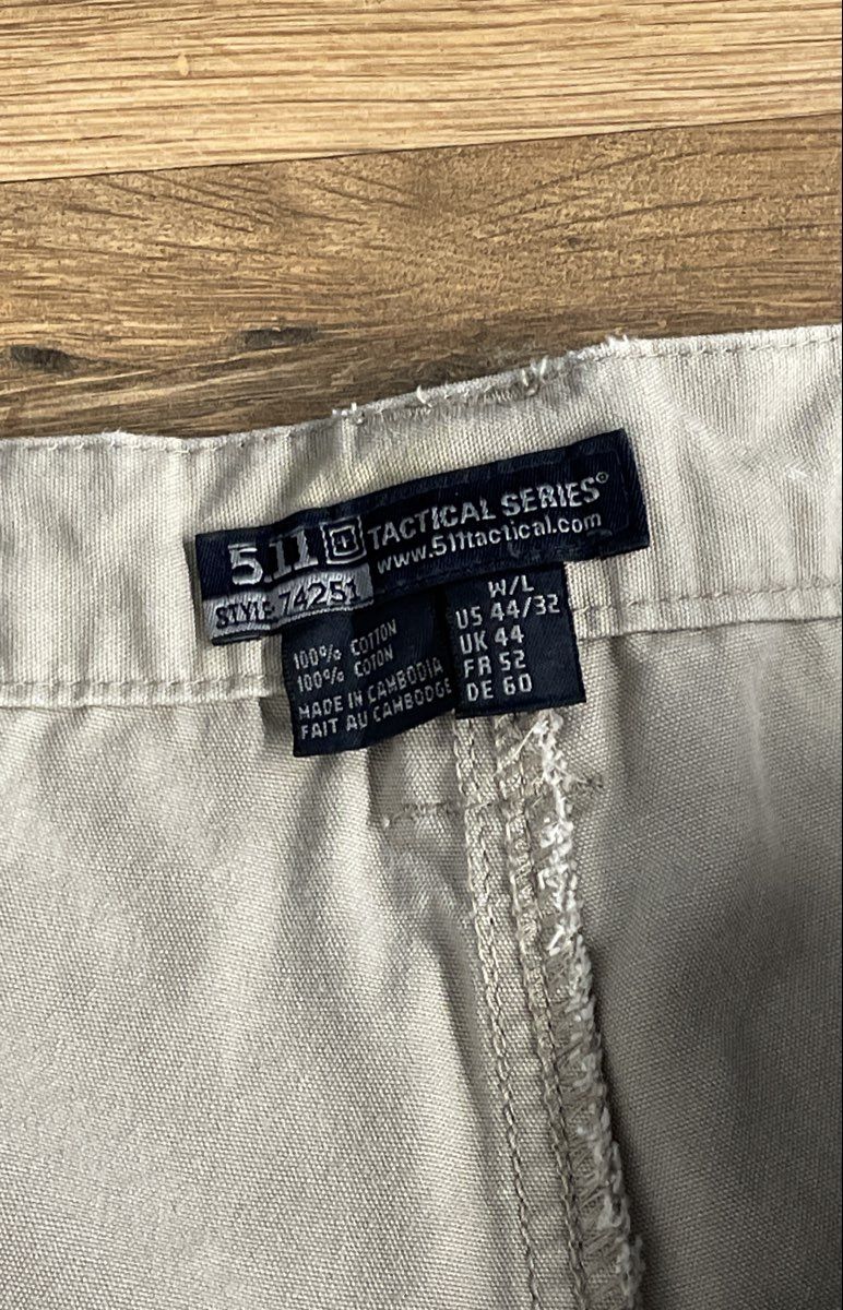 5.11 Tactical Men's Tan Cotton Canvas Cargo Pants Style 74251 Sz 44x32