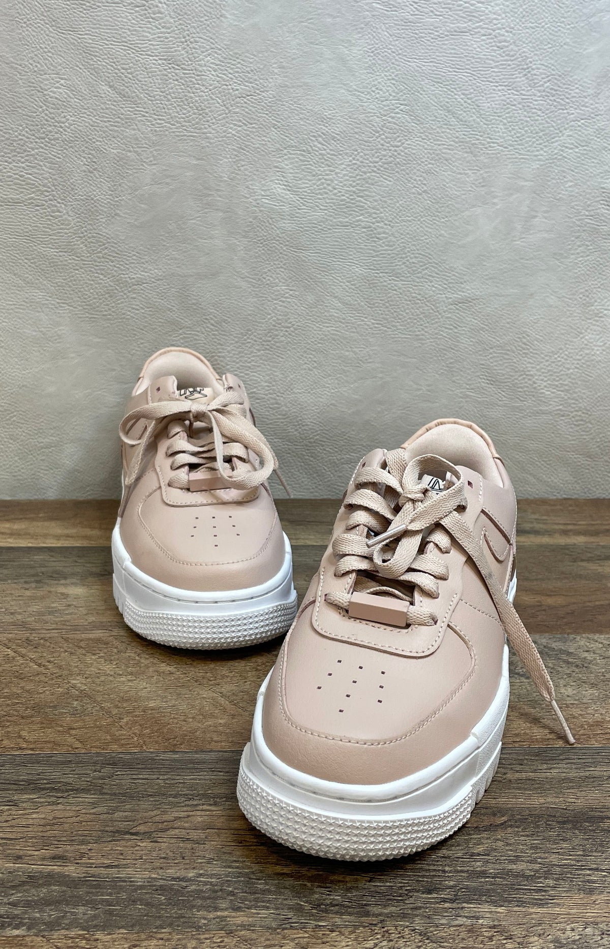 Nike Air Force 1 Pixel Particle Beige Pink Women's Sneakers Size 7