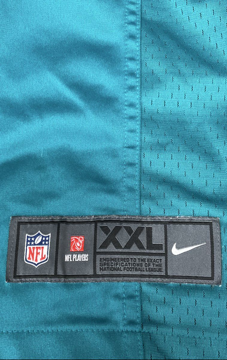 Nike Men's Miami Dolphins Tua Tagovailoa Aqua NFL On Field Game Jersey Sz XXL