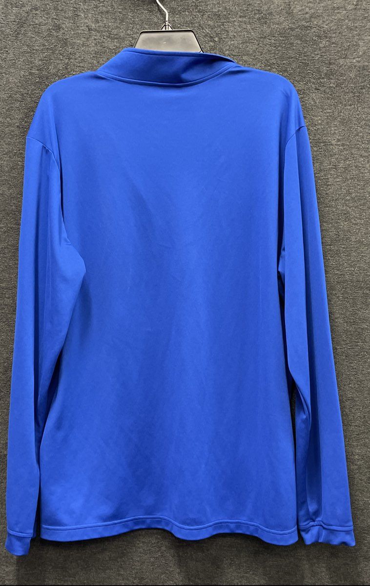 Adidas Men's Royal Blue Yuengling Flight Beer Logo 1/4 Zip Pullover Sz XL