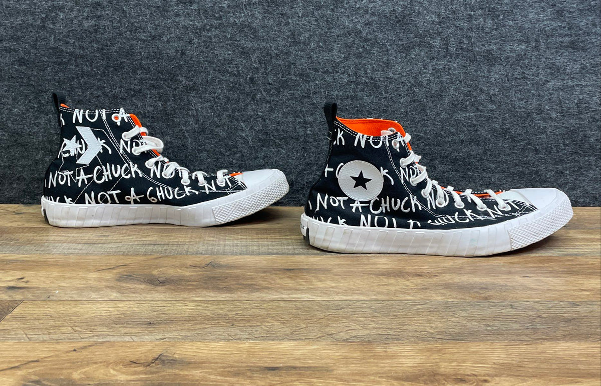 Converse CPX70 High Top Not A Chuck Black White Orange Men's Size 11
