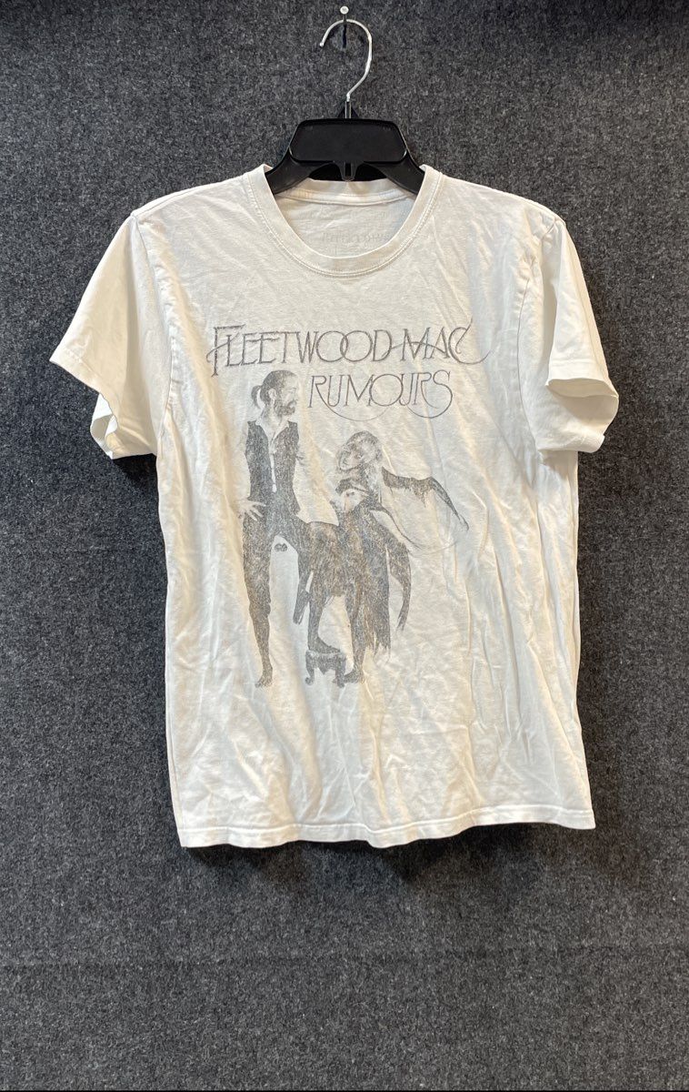 Fleetwood Mac Rumours Album Cover Graphic T-Shirt Reprint Sz M