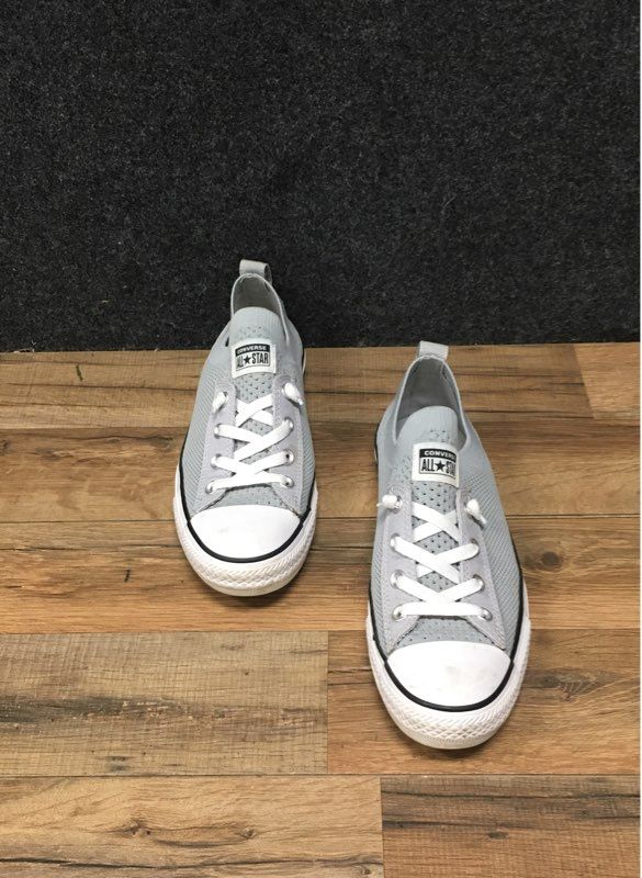 Converse Chuck Taylor All Star Shoreline Knit Grey Low Top Slip On Size 9.5