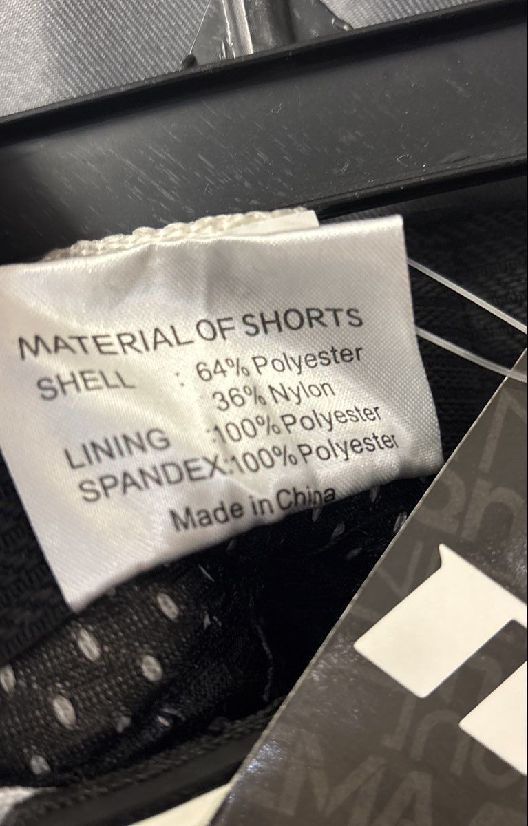 Nema Men's Podium MTB Downhill Race Shorts Black White Ratchet Sz 32 NWT