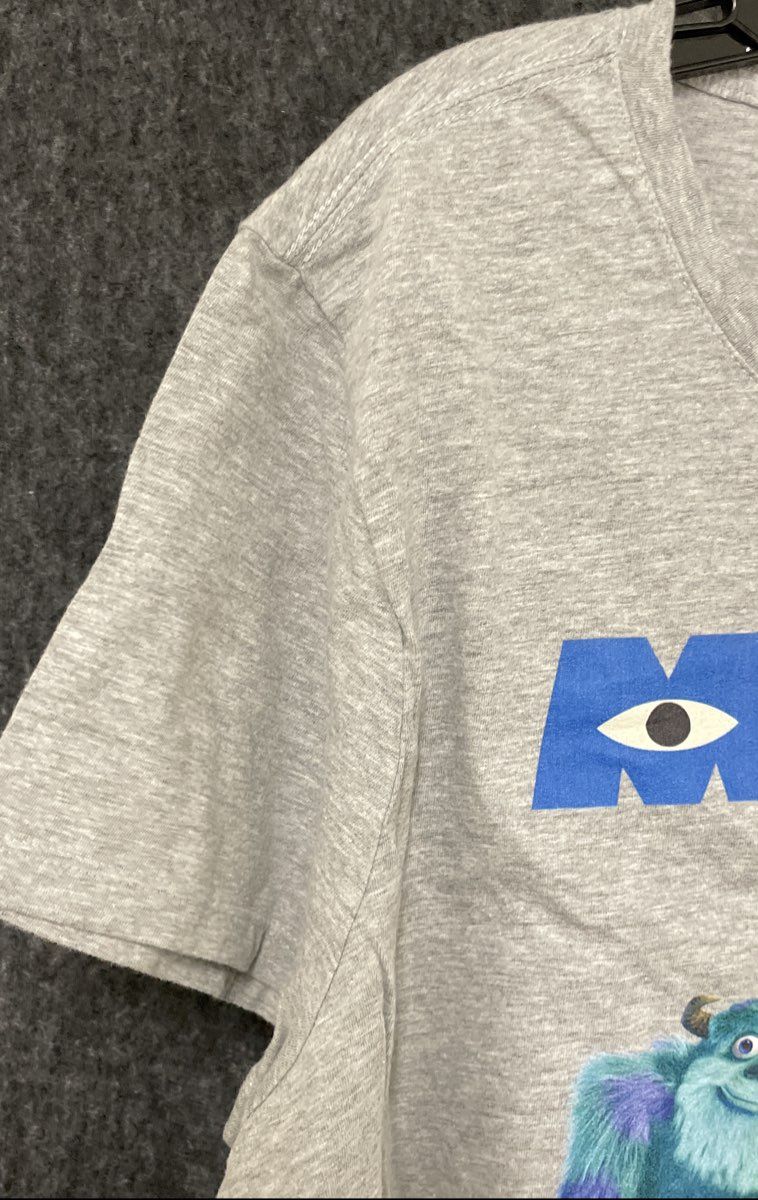 Disney Pixar Men's Monsters Inc Graphic T-Shirt Heather Gray Sulley Mike Sz 2XL
