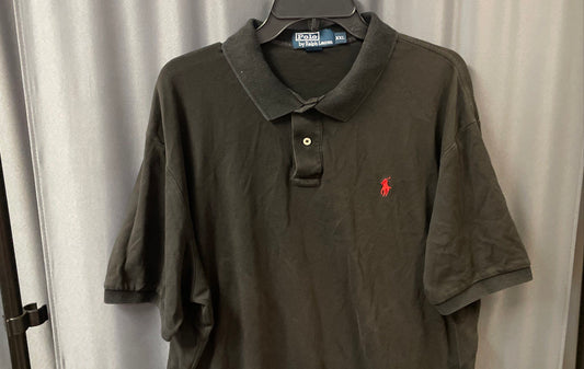 Polo Ralph Lauren Men's Black Short Sleeve Pique Polo Golf Shirt Sz XXL
