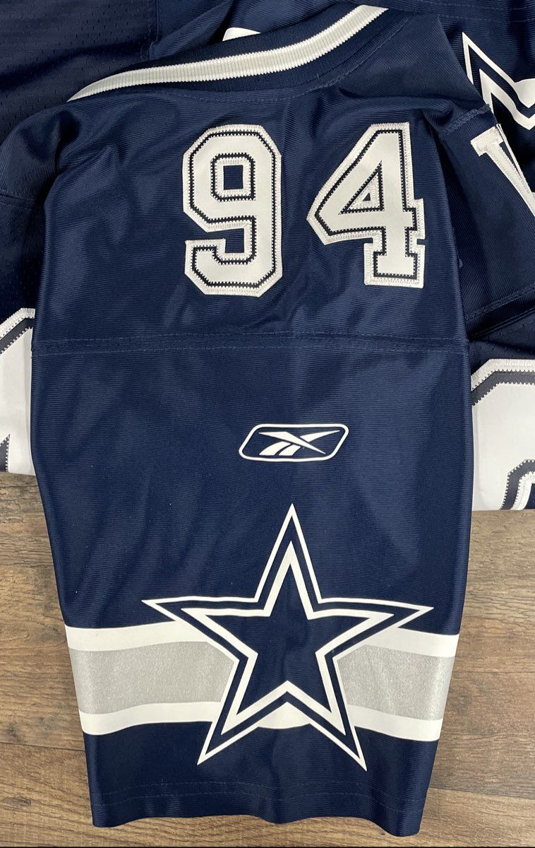 Vintage Reebok Men's Dallas Cowboys DeMarcus Ware Stitched Premier Jersey Sz S