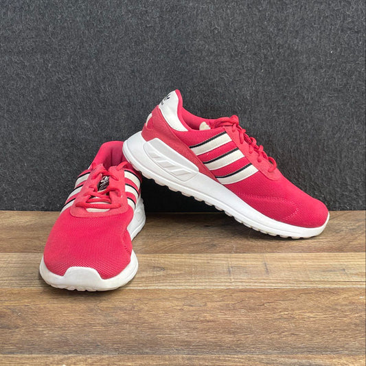 Adidas LA Trainer Lite Pink White Sneakers Grade School Size 2