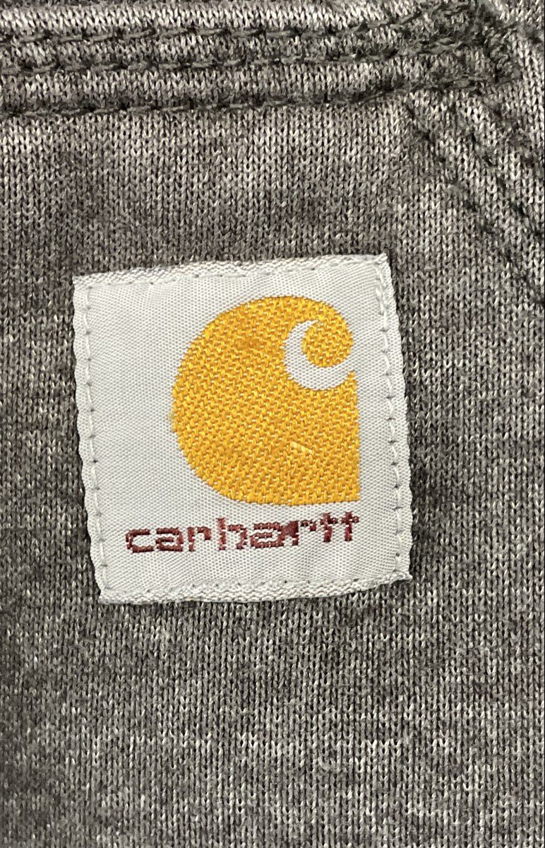 Carhartt Men's Original Fit Hoodie Gray Midweight Sweatshirt Sz L Tall