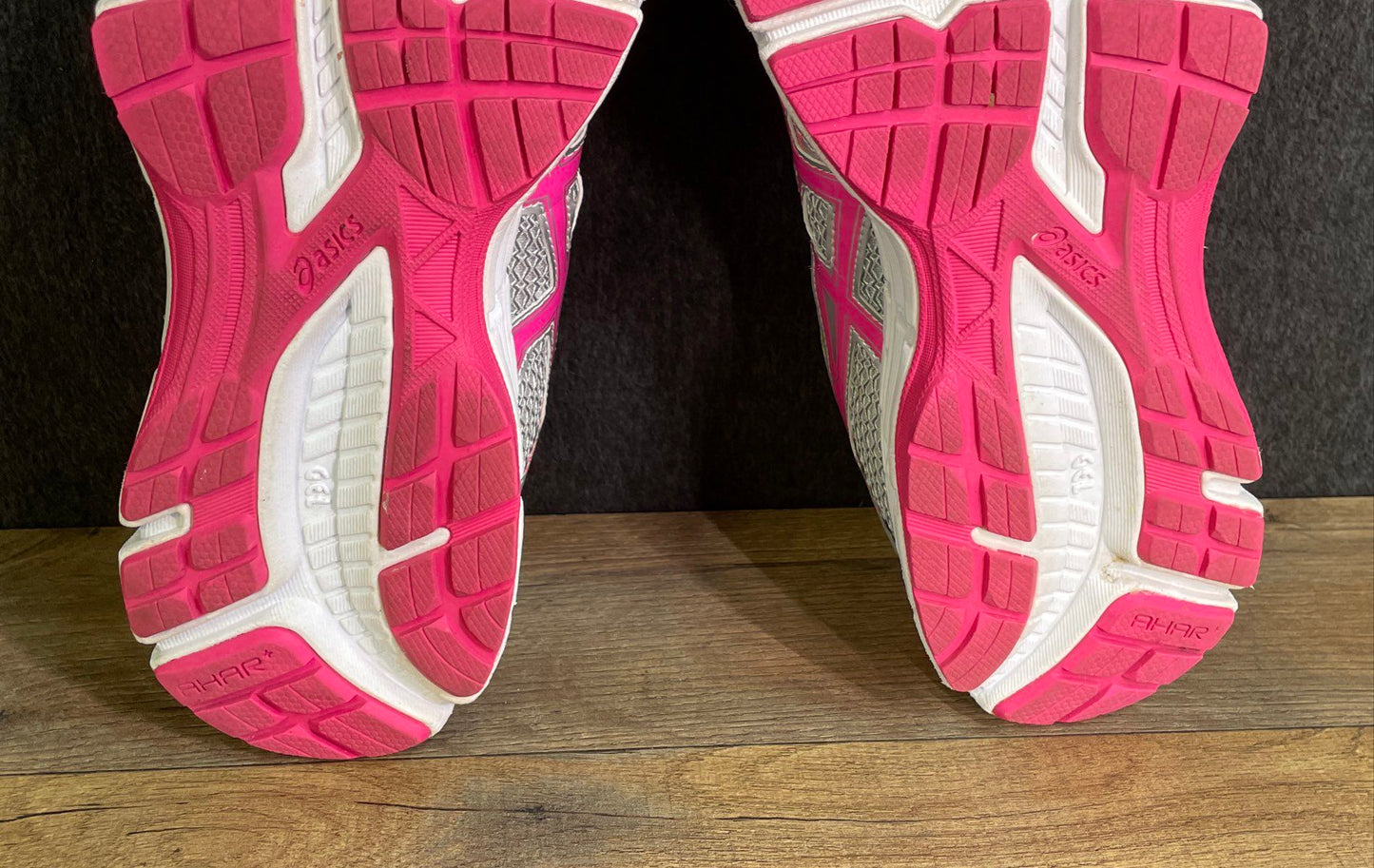 Asics Gel Excite 3 Pink Silver Lime Green Running Shoes Women's Size 10