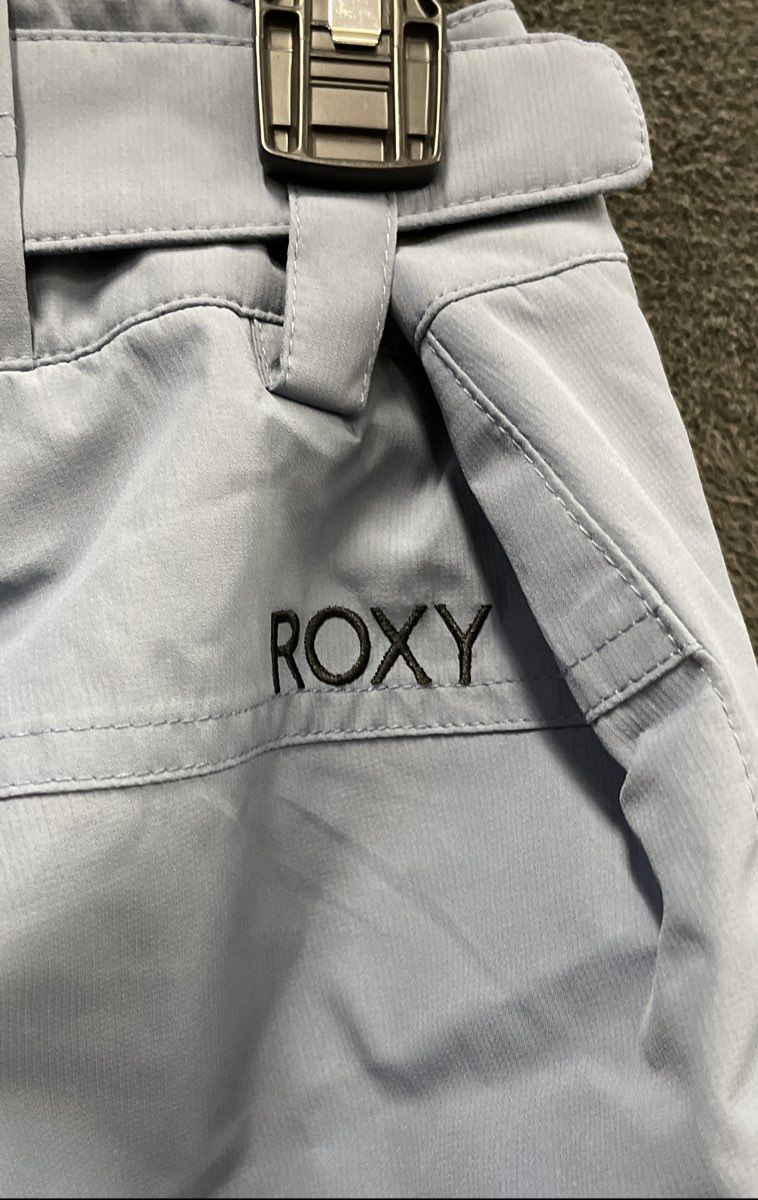 Roxy Women's Light Blue DryFlight 10K Insulated Ski Snow Pants Size M