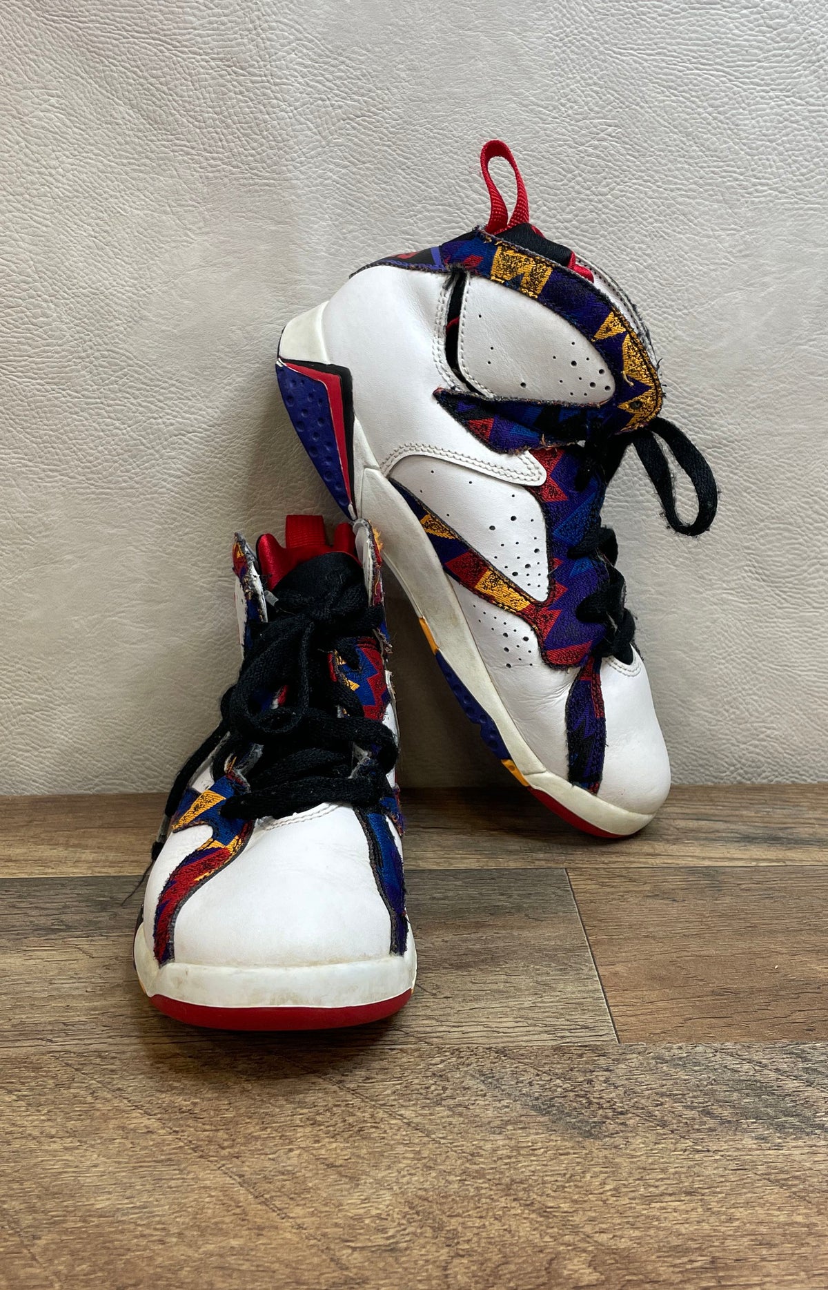 Nike Air Jordan 7 Retro Sweater Nothing But Net Kids Youth Size 3Y