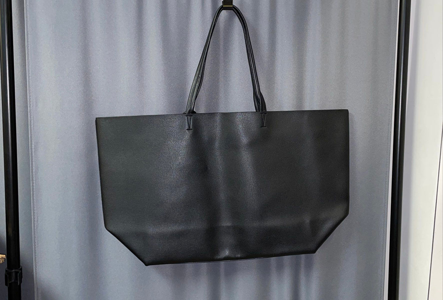 NWT Victoria's Secret Black Tote Bag W/ Mini Clutch Purse