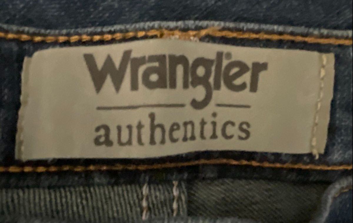 Wrangler Authentics Men's Blue Straight Leg Jeans Sz 36x30