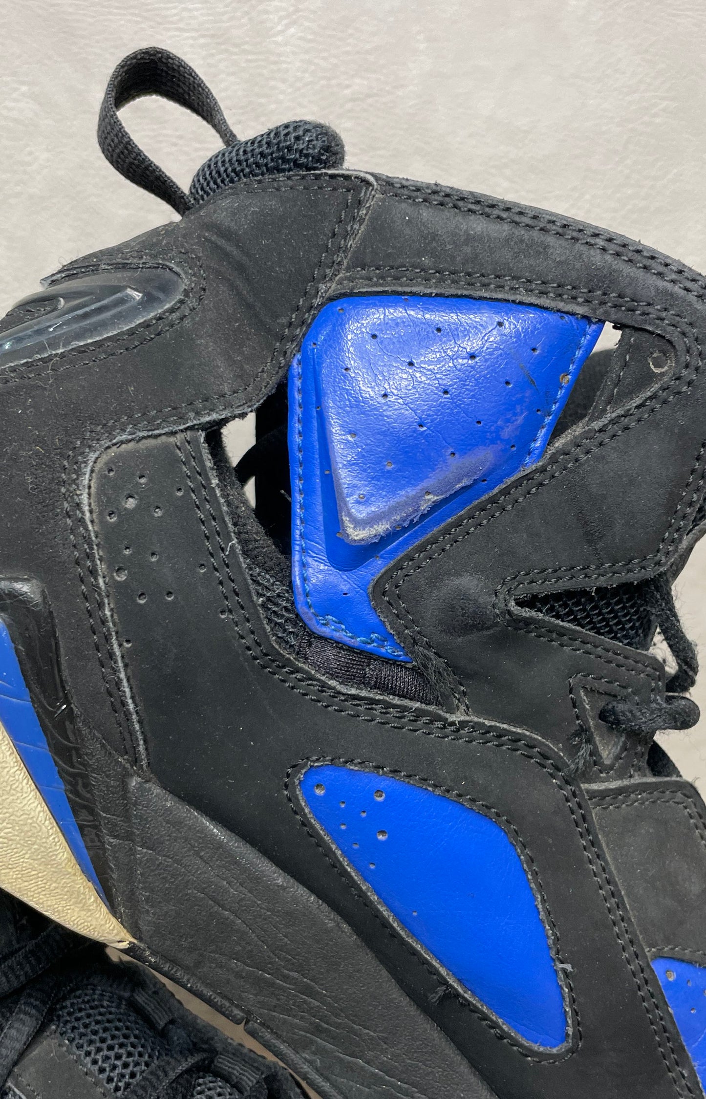 Nike Air Jordan True Flight Black Game Royal Basketball Sneakers Size 8.5