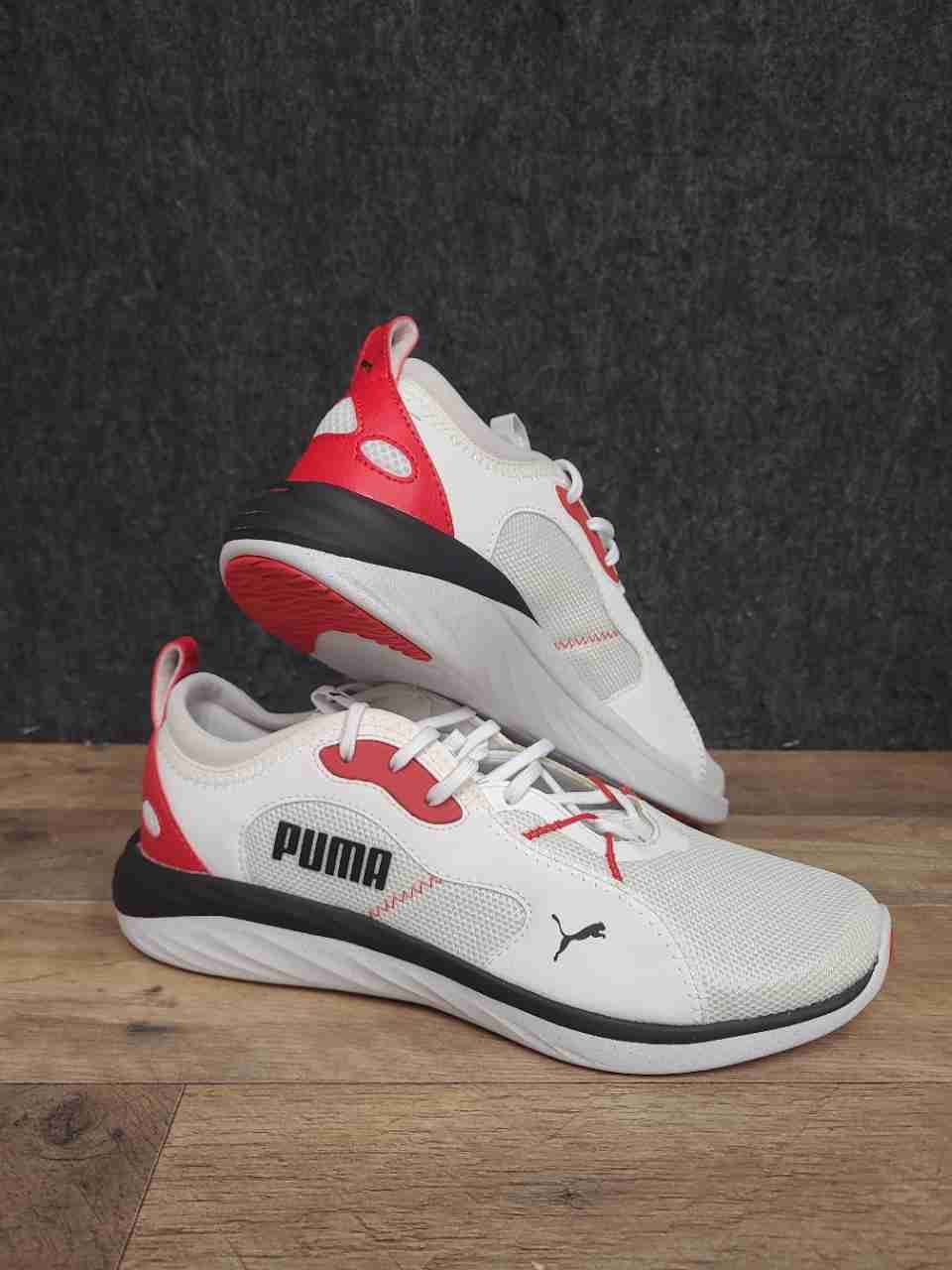 Puma Better Foam Prowl Alt White Red Black Men's Running Shoes Size 11