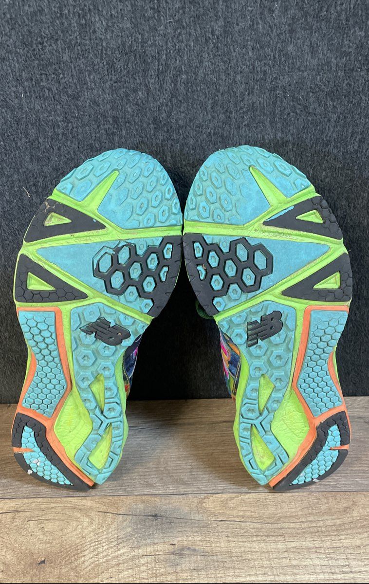 New Balance 890v3 W890VS Rainbow Multicolor Running Shoes Women's Size 7