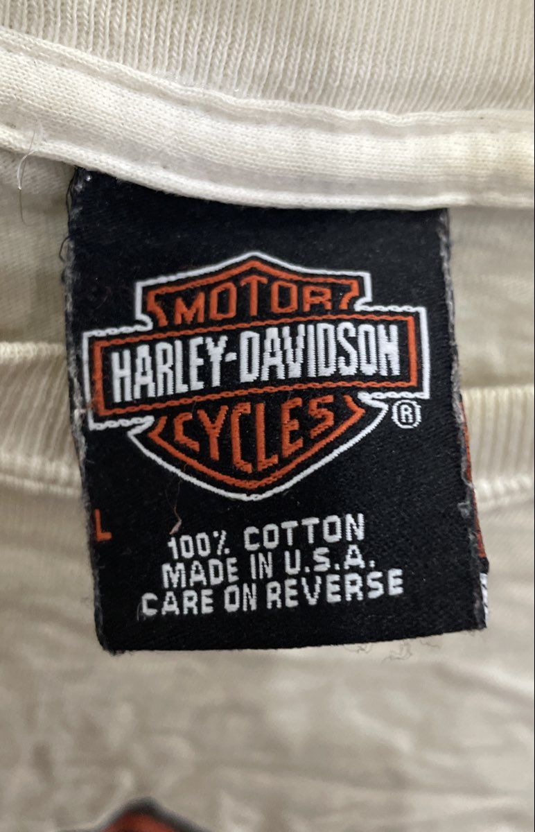 Vintage 2004 Harley-Davidson Whitt's Manassas VA Bar & Shield T-Shirt Sz L