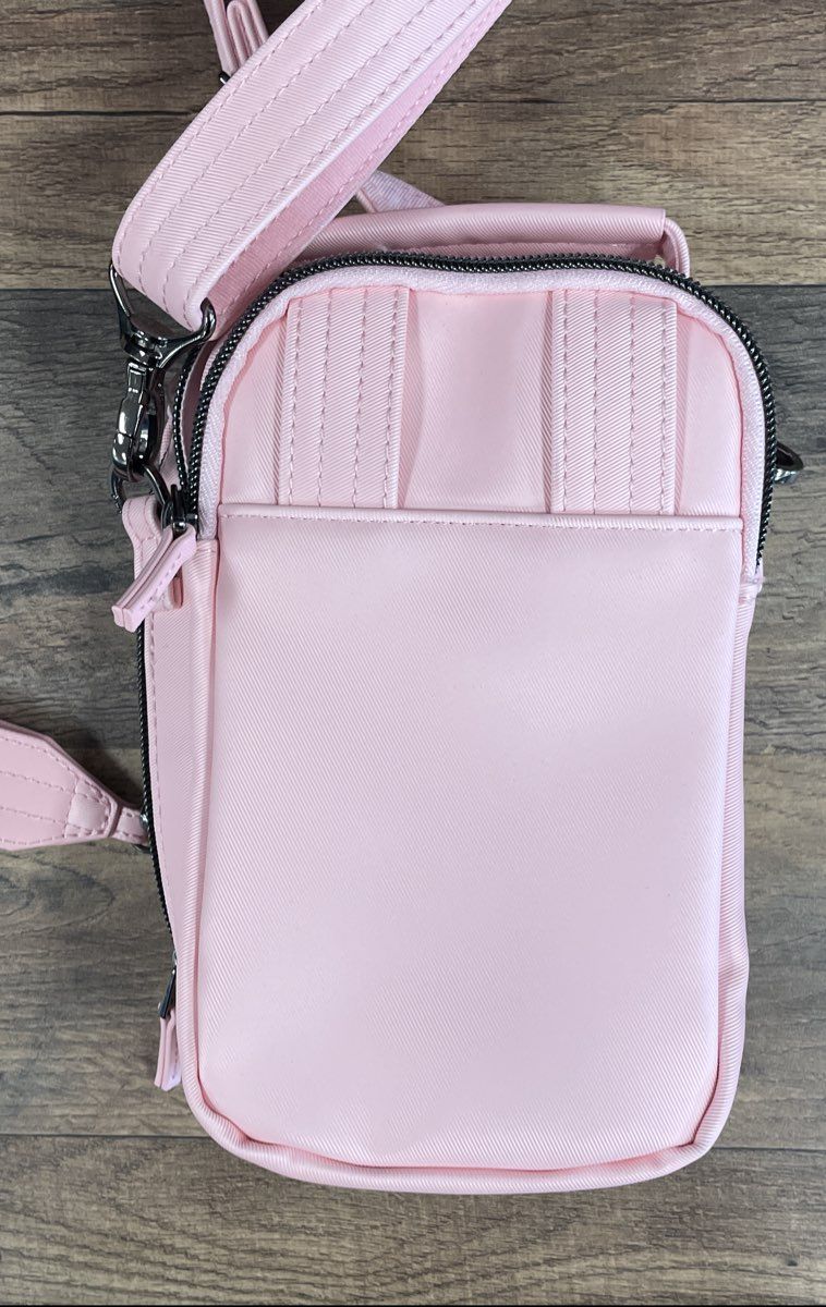 Lug Pink Quilted Skeeter Crossbody Bag Belt Bag Travel Pouch