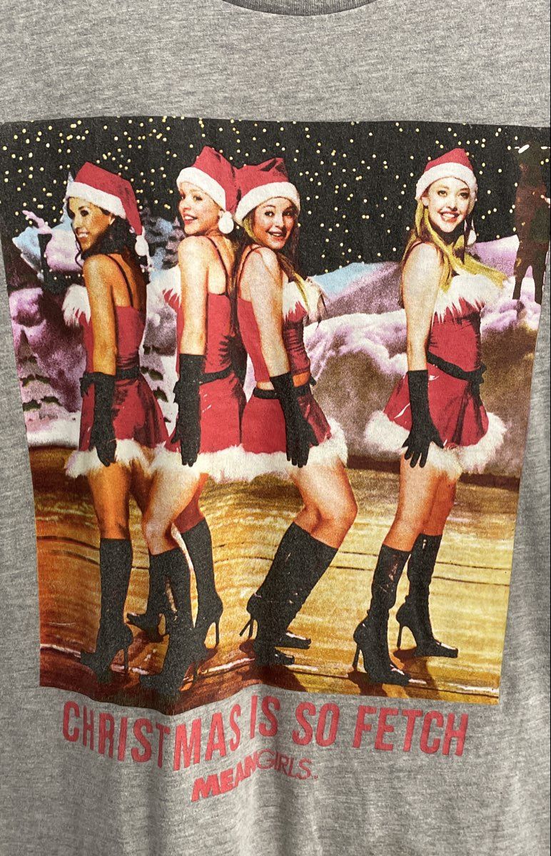 Mean Girls Christmas Jingle Bell Rock T-Shirt Reprint Paramount Pictures Sz XL