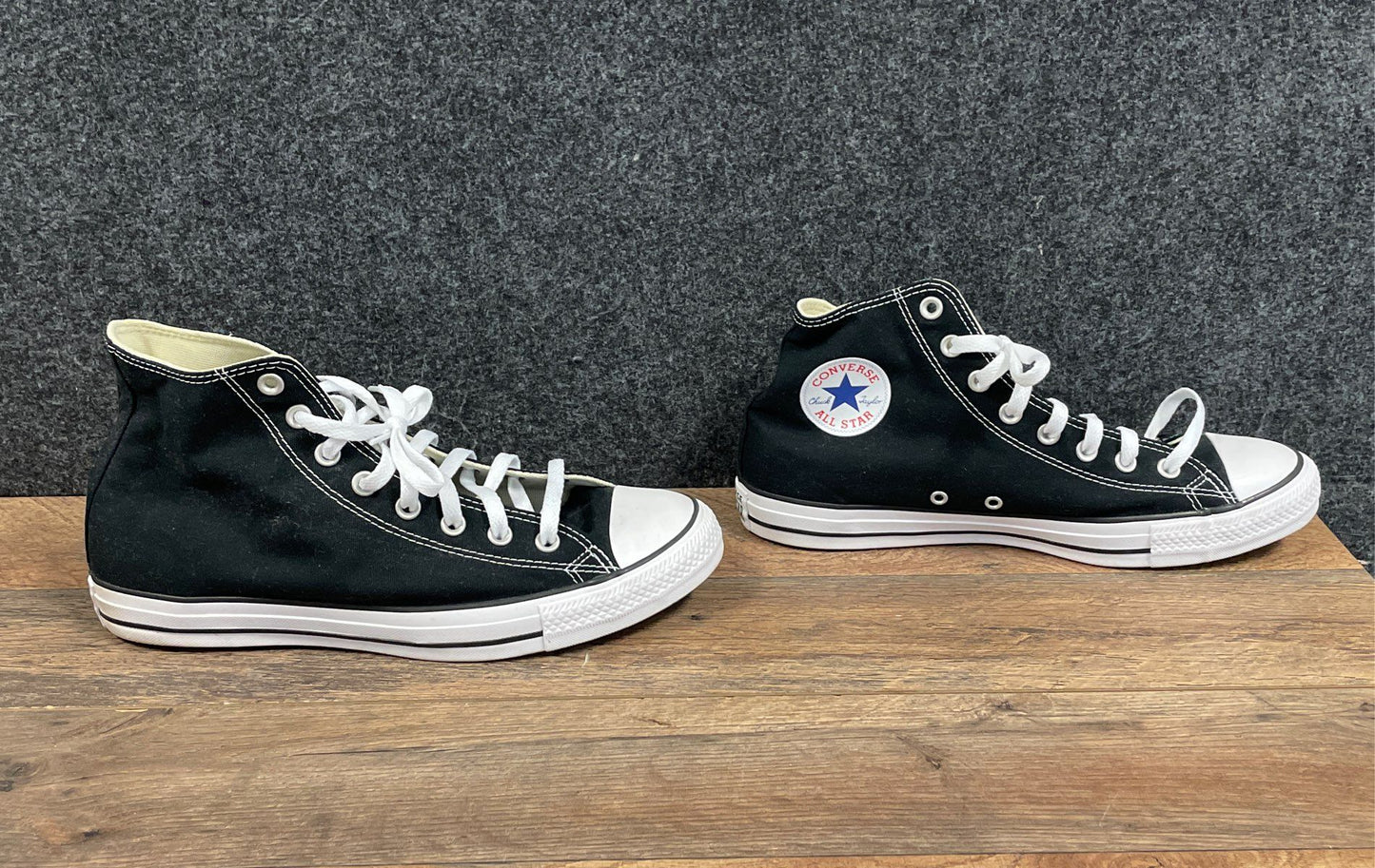Converse Chuck Taylor All Star High Top Black White Men's Size 10 Women's 12