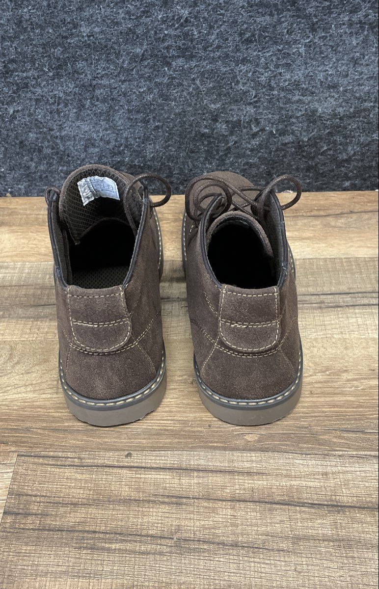 Kenneth Cole Reaction Brown Faux Suede Desert Chukka Boots Men's Size 10