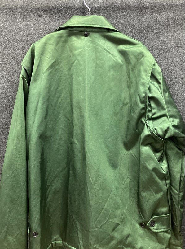 Vintage 90s Golden Fleece Men's Green Titan Cloth Full Zip Jacket Sz 50 Tall