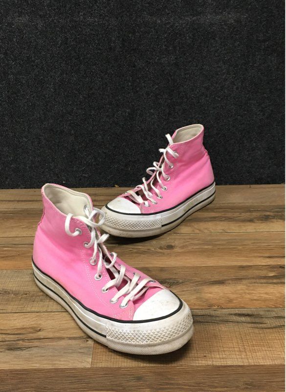 Converse Chuck Taylor All Star Lift Platform High Top Pink Women's Size 8