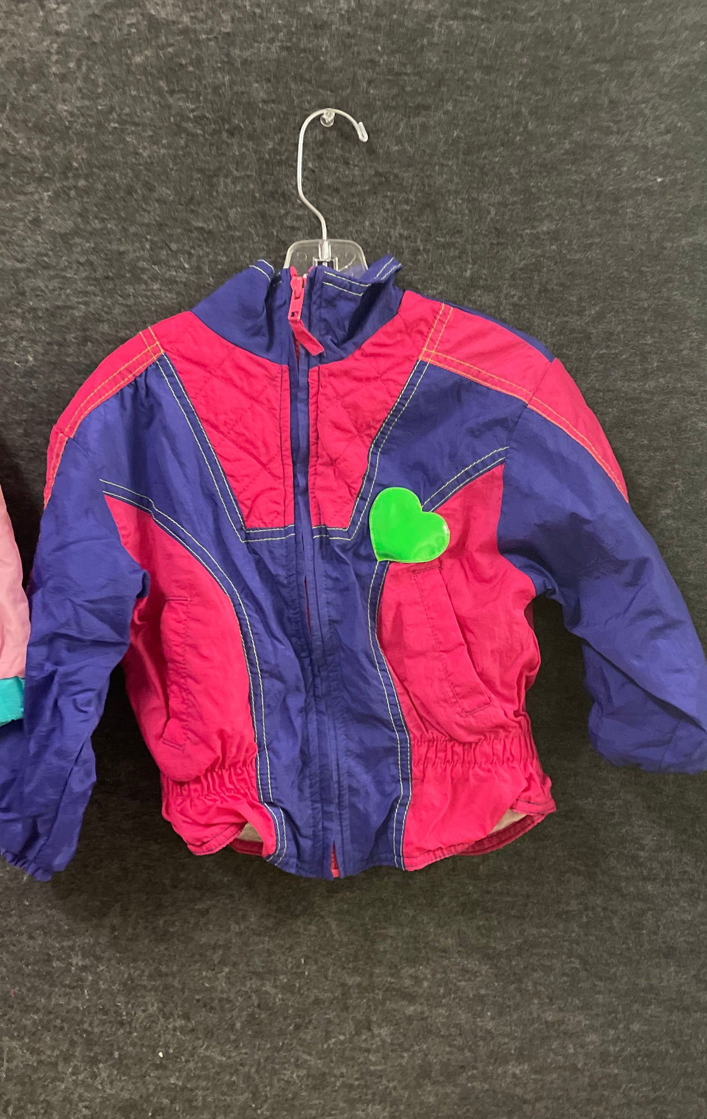 Weather Tamer Quality Outerwear Girls Windbreaker Jacket Lot 2 Sz 24M 3T