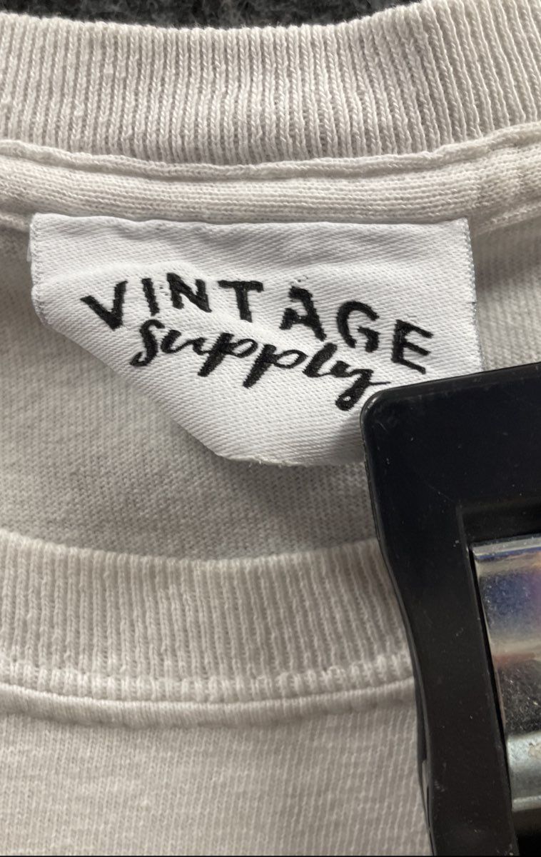 Vintage Supply Men's White Dalmatian Daddy Wannabes Graphic T-Shirt