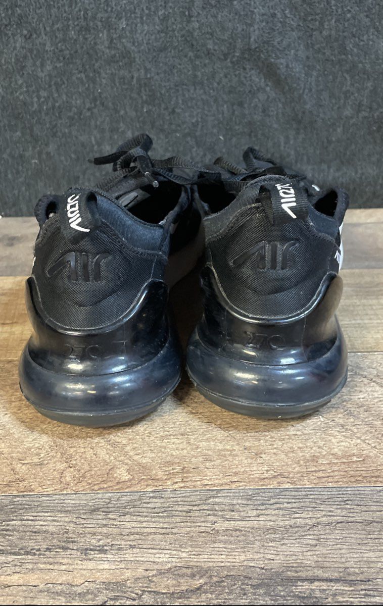 Nike Air Max 270 Black White AH6789-001 Women's Running Shoes Size 9