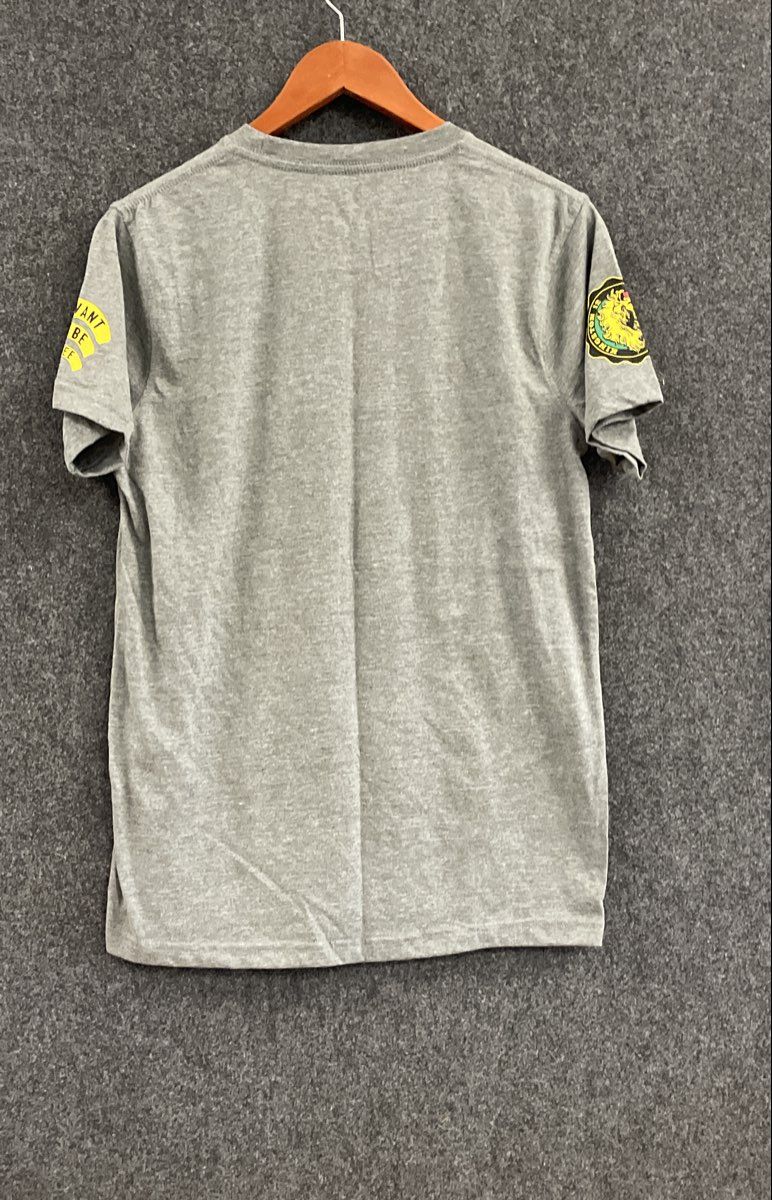 Catch A Fire Men's Bob Marley Rebel Music Graphic T-Shirt Gray Sz M NWT