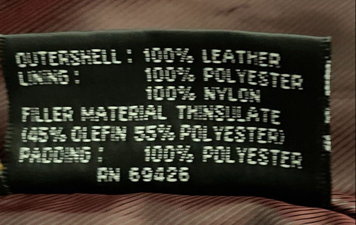 Wilsons Leather Pelle Studio Men's Black Leather Car Coat Jacket Sz LT