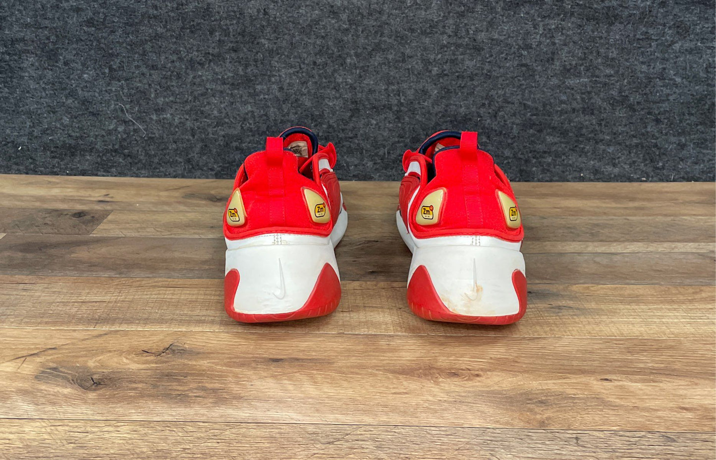 Nike Zoom 2K White University Red Black Lifestyle Sneakers Men's Size 14