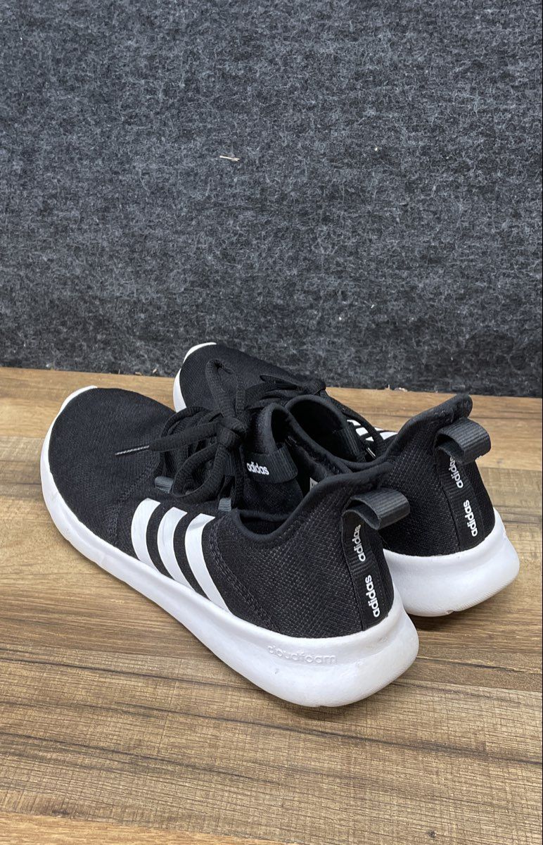 Adidas Cloudfoam Pure 2.0 Core Black White Running Shoes Women's Size 10