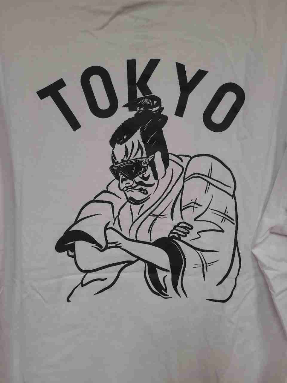 Oakley Men's White Tokyo Samurai Graphic Performance Fit T-Shirt Sz 2XL