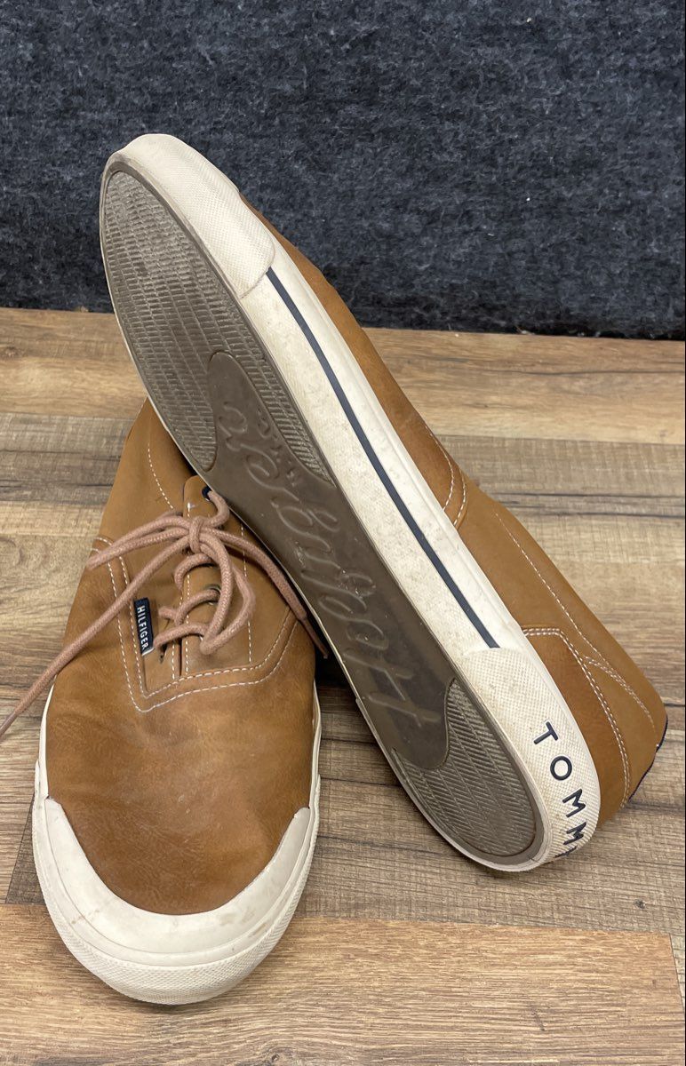 Tommy Hilfiger Pallet 6 Brown Low Top Sneakers Men's Size 14
