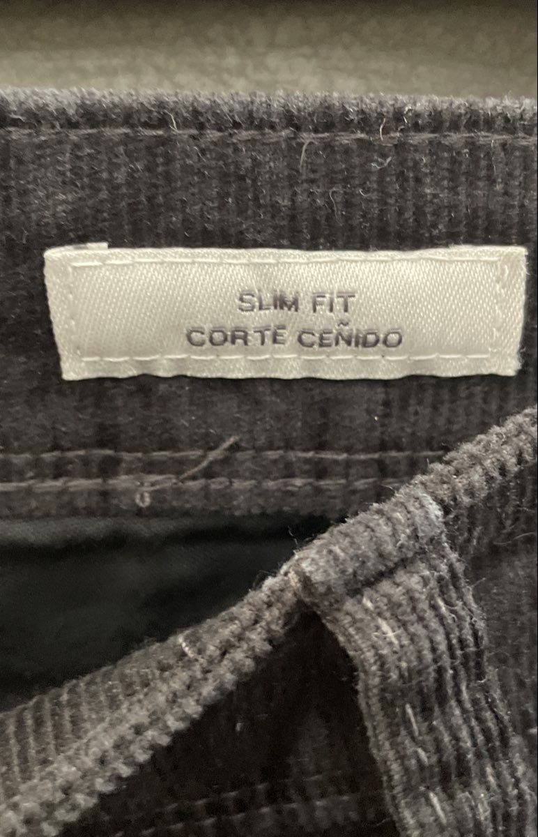 Goodfellow & Co Men's Black Slim Fit Corduroy Pants Size 36x32