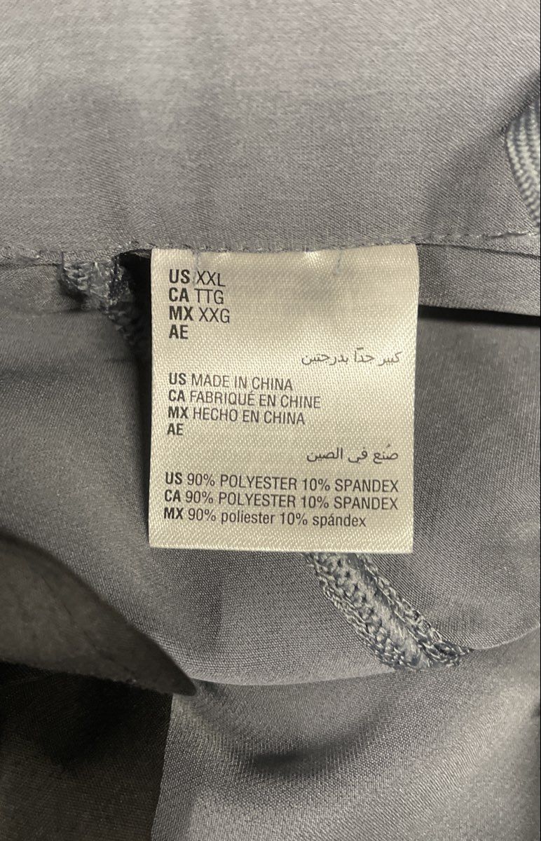 Alfani Men's Grey Stretch Flat Front Dress Pants Size XXL NWT