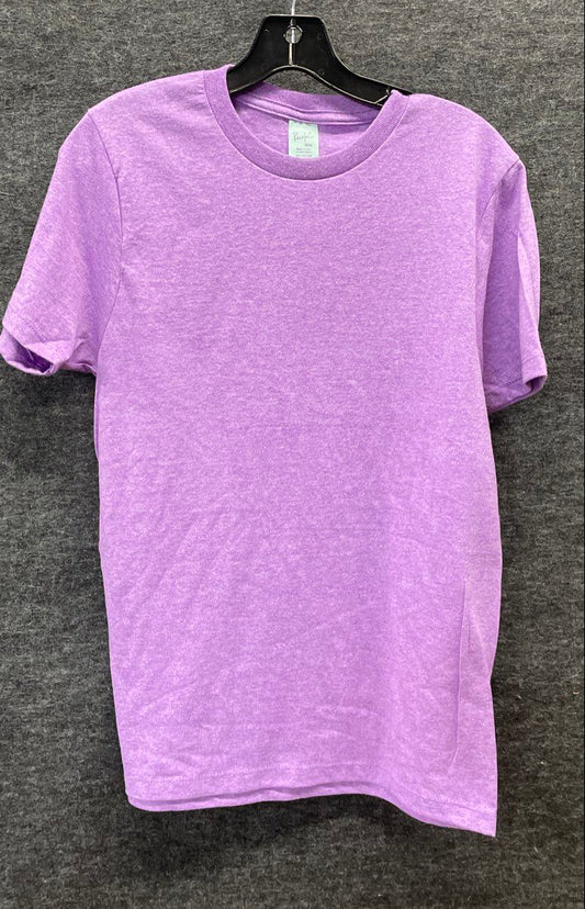 Pacific Men's T-Shirts Purple Heather Short Sleeve Cotton Blend 10 Pack Sz S
