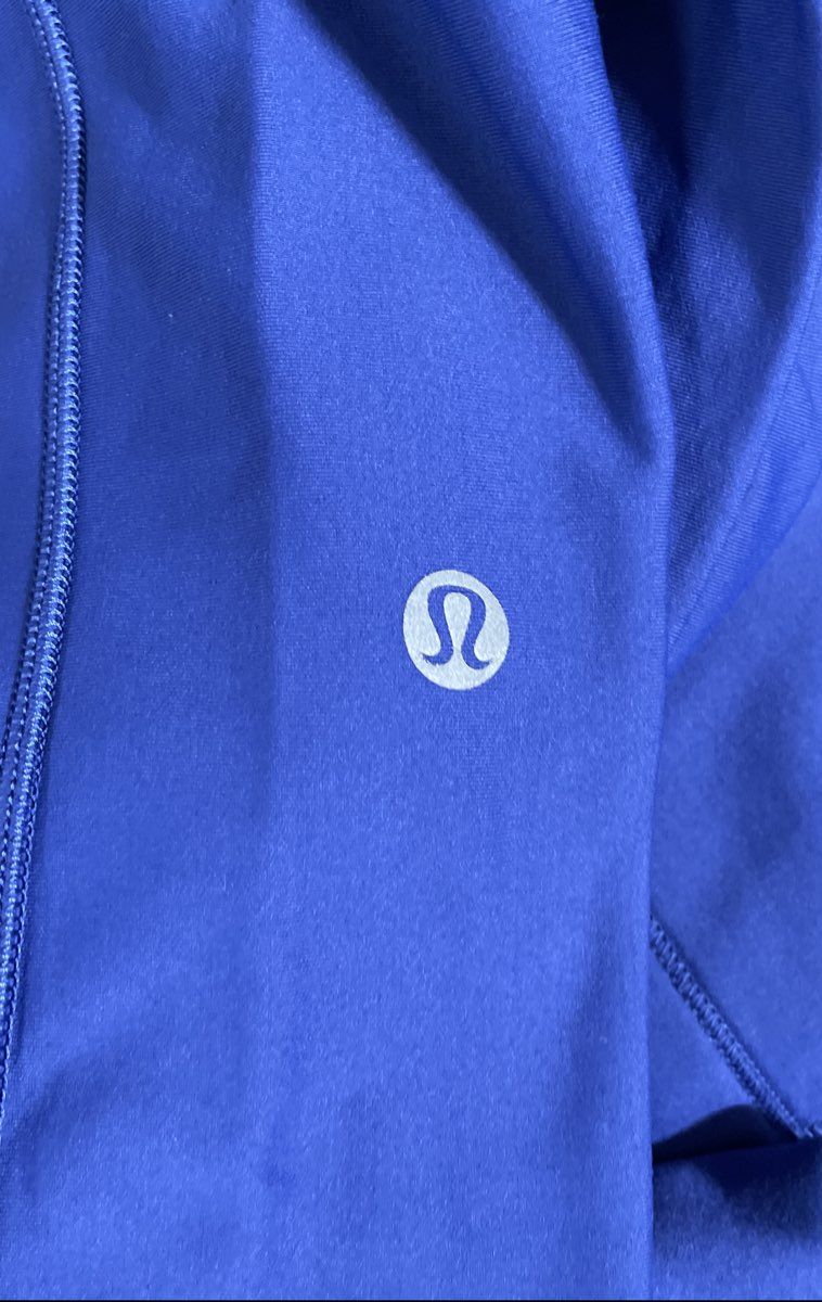 Lululemon Women's Blue Fast and Free High Rise Leggings with Side Pockets