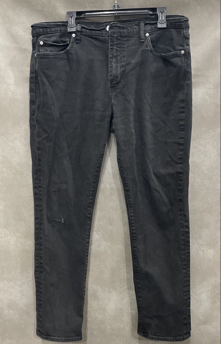 Levi's Men's 511 Slim Fit Jeans Black Denim Sz 38x32