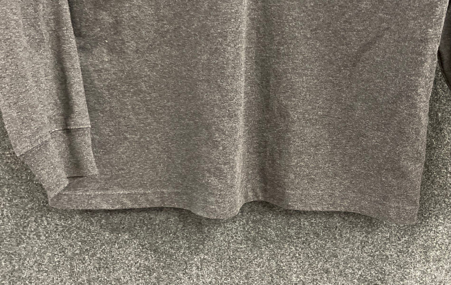 Carhartt K128 Workwear Pocket Henley Long Sleeve T-Shirt Carbon Heather Sz M