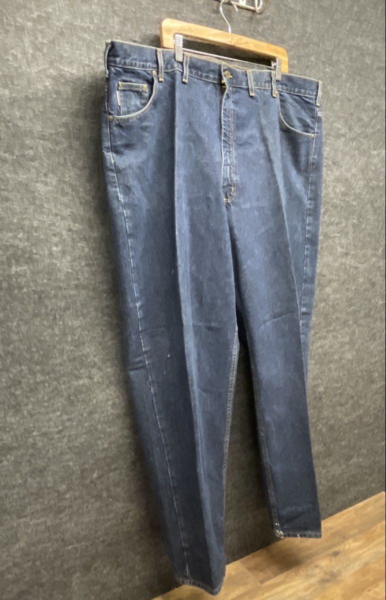 Vintage 00s Carhartt Men's B17 HDK Relaxed Tapered Denim Jeans Blue Sz 50x32
