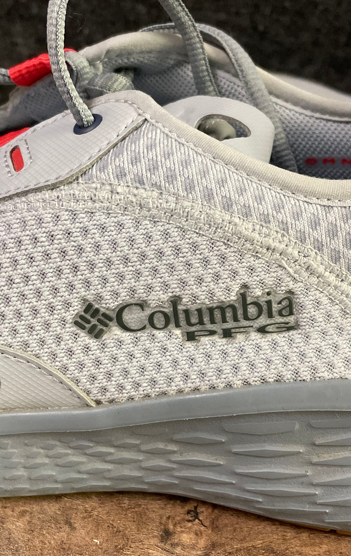Columbia PFG Slack Tide Lace Omni-Max Grey Fishing Sneakers Men's Size 11.5W