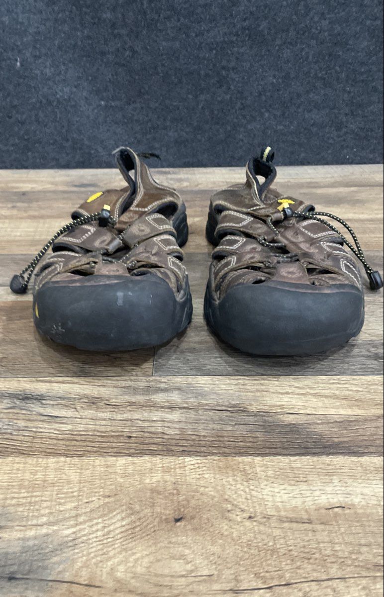 Keen Newport Brown Leather Fisherman Outdoor Hiking Sandals Mens Size 13