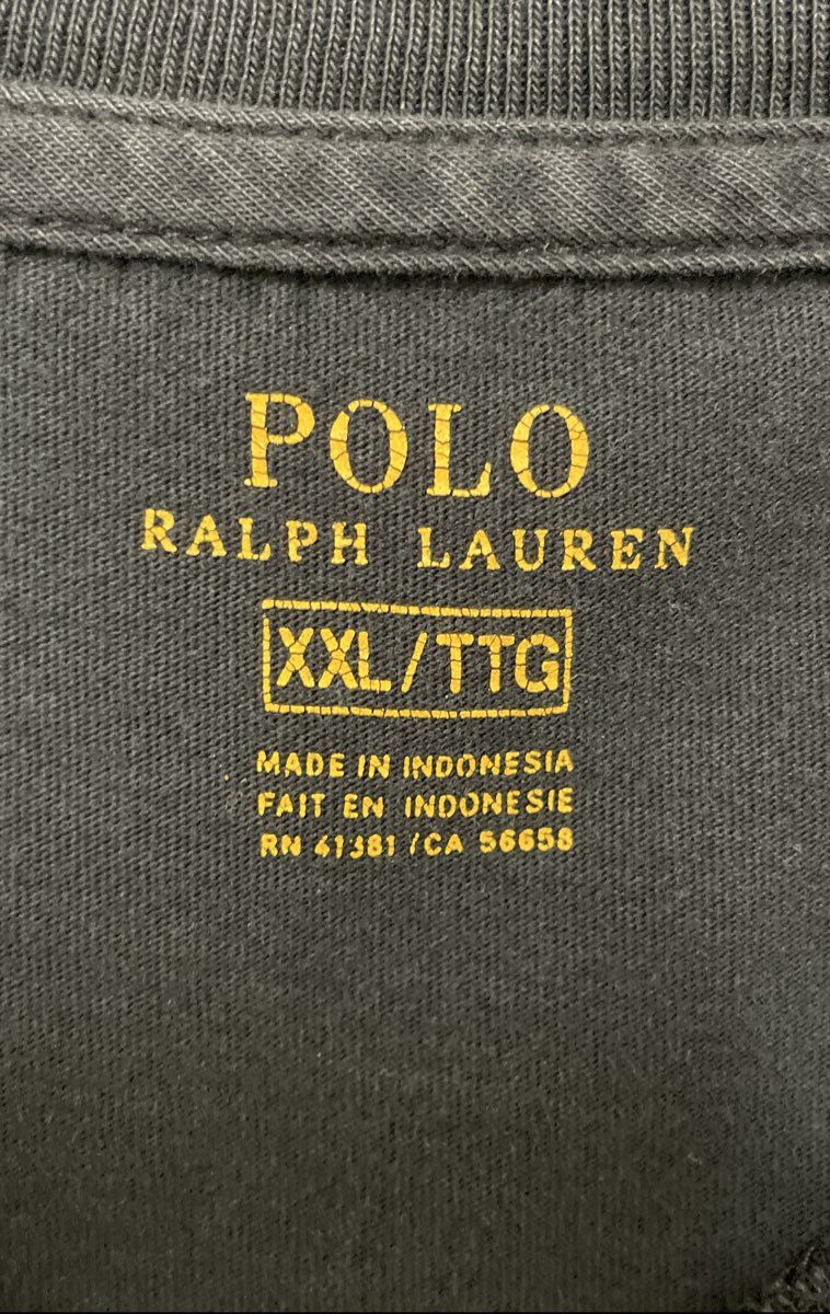 Polo Ralph Lauren Men's Dark Gray Short Sleeve Pony Logo T-Shirt Sz XXL