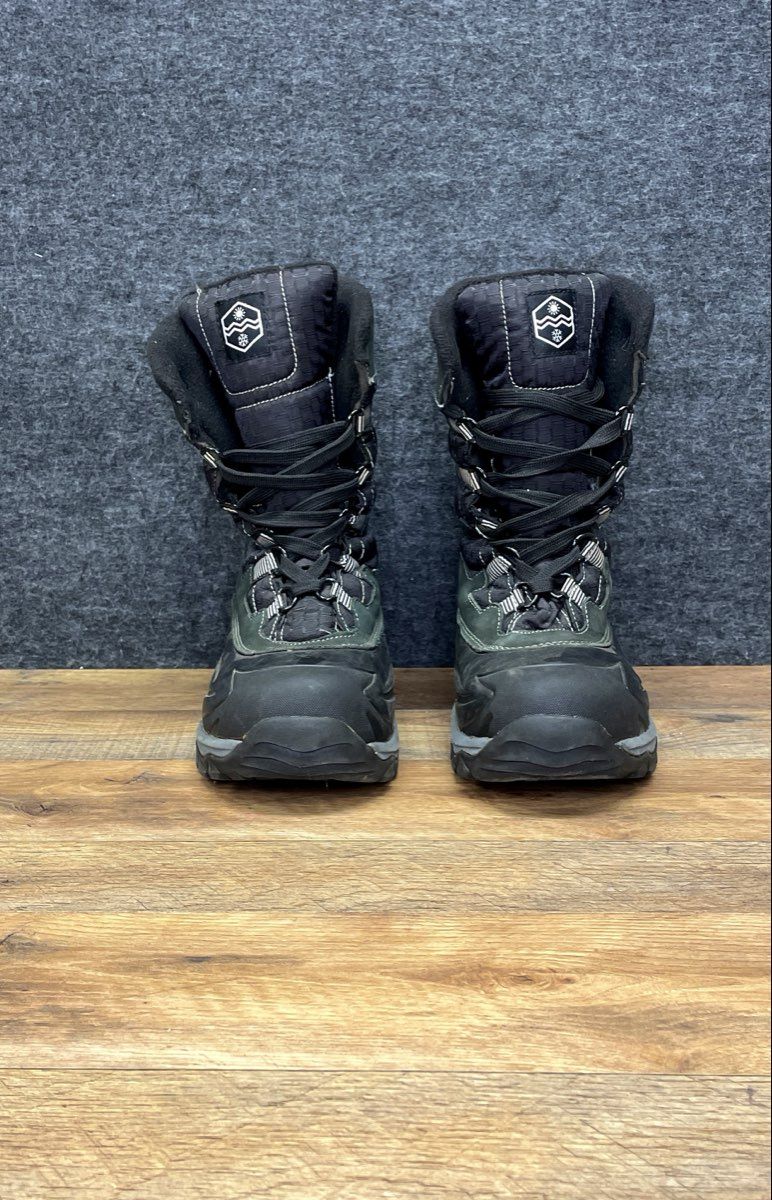 Khombu Free Fall Dark Green Black Waterproof Snow Winter Boots Men's Size 11