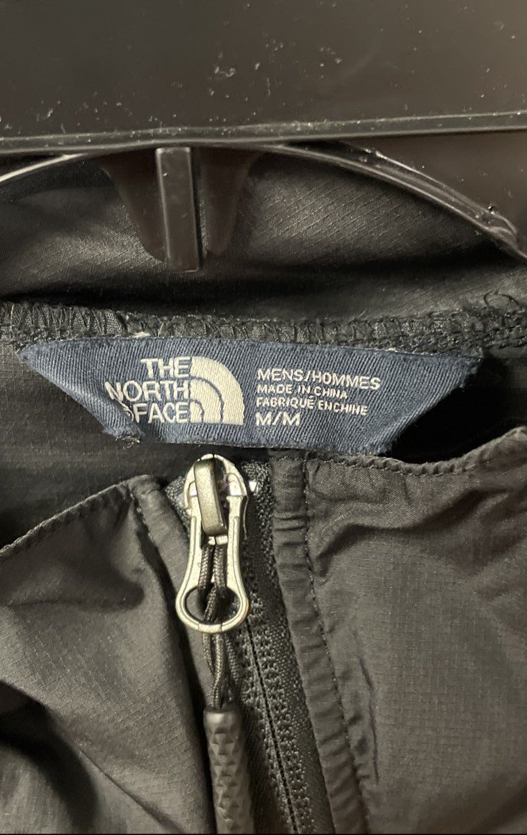 The North Face Men's Cyclone Windbreaker Jacket Black Olive Green Sz M